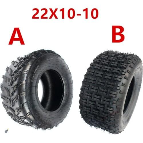 22x10-10 inch vacuum tire 22X10-10 inch outer tyre for four-wheeled Beach Car GOKART KARTING ATV UTV Buggy