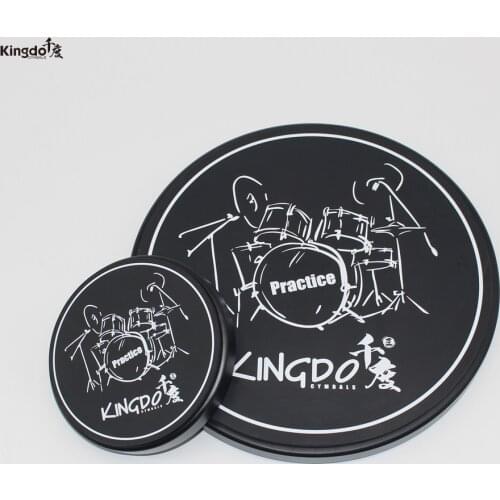 Kingdo High quality Cheap silicone practice with 6" dumb drums