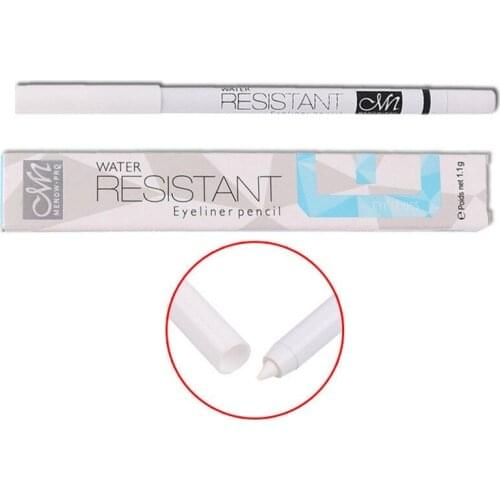 1PC White Eyeliner Pencil Waterproof Long Lasting Eyes Brighten Pen Women Make Up Smooth Easy to Wear