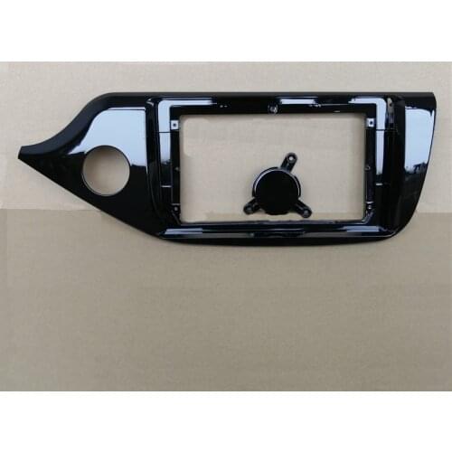 Car Fascia Navigation Fascias Dash Frame Kit For 9" Android Multimedia Player For Kia Ceed 2012 2013 2014 2015 2016