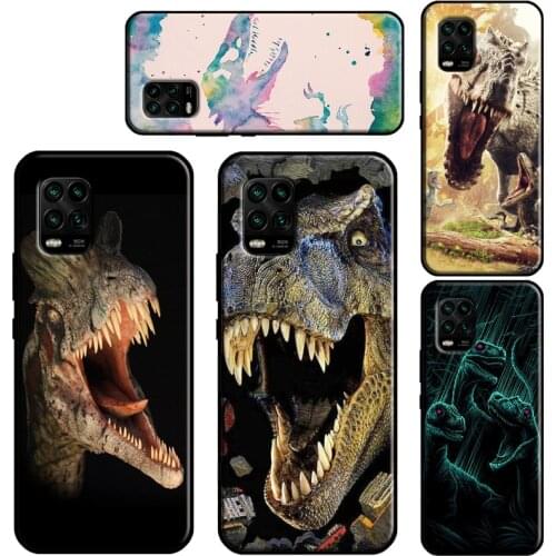 T-Rex Dinosaur Tyrannosaurus Case For POCO X3 Pro M3 F2 F3 Back Cover For Xiaomi Mi 11 Ultra Note 10 Lite Mi 9T 10T Pro