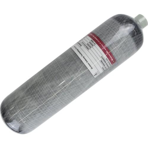 30MPA 4500PSI 3L Carbon Fiber Cylinder Paintball Pcp Cylinder Tank Carbon Tank Fiber Air Gun Rifle for Hunting Diving