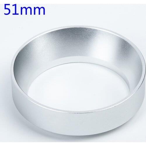 Coffee Dosing Ring Dose Funnel coffee DIY Tool Aluminum Universal Dia 51/54/58mm Silver Coffee Dosing Ring cafetera barista hot