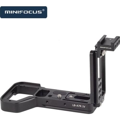 A7M4 A7R4 L Bracket For Sony A7R IV A74 Arca-Swiss Standard L Plate with Cold Shoe Mount Extension Adjustment Mounting Plate