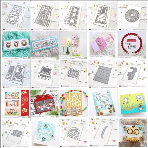 Various Metal Cutting Dies for DIY Scrapbook Album Paper Card Decoration Crafts Embossing 2021 New Dies