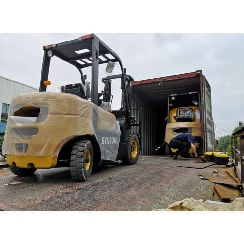 SYNBON 1.5Ton Diesel Forklift New Stacker Fuel Four-Wheel Drive Multi-Function Internal Combustion Truck SYF15