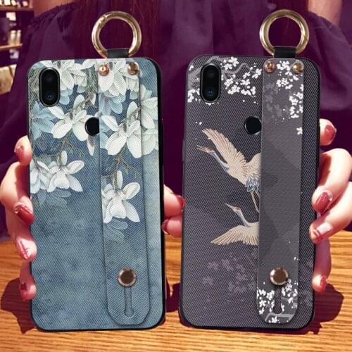 Soft TPU Silicone Back Cases For Meizu Pro 6 7 Plus Wrist Strap Back Cover For Meizu M6 M8 M9 Note M6s