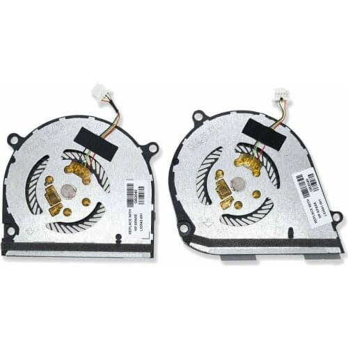 New CPU+GPU Cooling Fan For HP ENVY X360 15-DS 15-DR L53542-001 L53541-001
