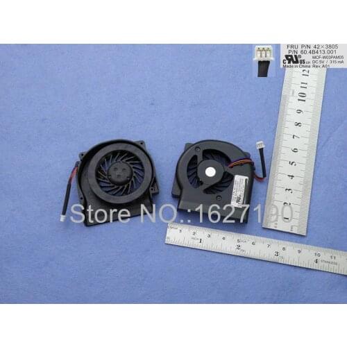 NEW Laptop Cooling Fan For Thinkpad X60 X61 PN:MCF-W03PAM05 60.4B43.001 Repair Replacement CPU Cooler/Radiator