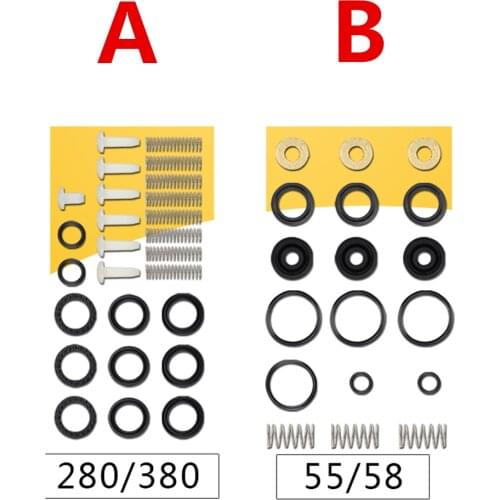 High Pressure Washer Car Washer Pump Water Seal Support Ring Accessories 280/380/55/58 Repair Kit Oil Seal