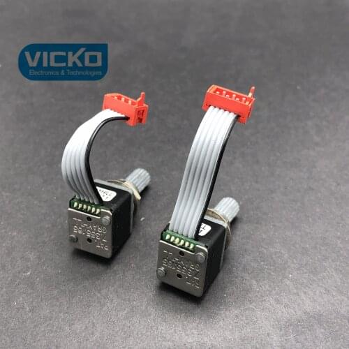 Original optical photoelectric encoder with switch 16 position GRAYHILL 62AGY22024 threaded shaft 18mm