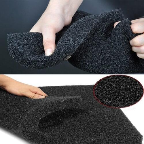 Practical Biochemical Cotton Filter Aquarium Fish Tank Pond Foam Sponge Filter Black Fish Tank Filters & Accessories 50x12CM