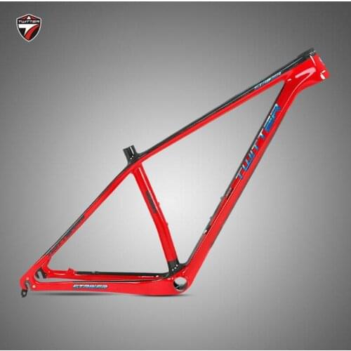 Mountain Bike Frame TWITTER Carbon Fiber Quick Release axle STRIKER Color-Cutting cross-country mountain bike frame