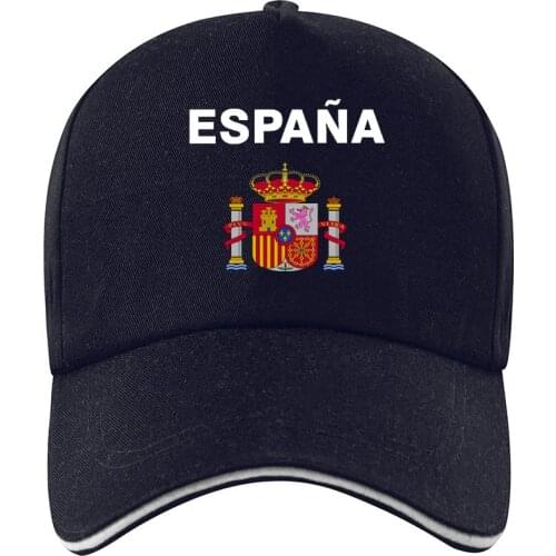 SPAIN hat diy free custom made name number esp cap nation flag es spanish country college print photo logo text baseball cap
