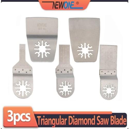 Newone Stainless Steel Flexible Scraper Oscillating Multi Tool Saw Blades Compatible with Fein Dremel Makita Milwaukee and more