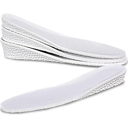 Increased Sports Full Cushion Insole Shock Absorption Breathable Elastic Soft Can Be Cut Insole Increased 1.5-3.5cm