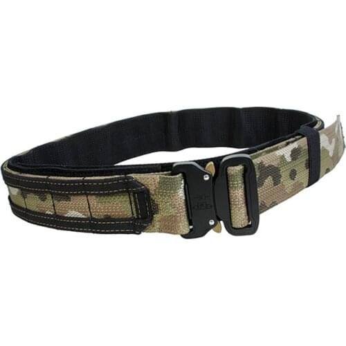 TMC3329 NEW 1.75 Inch Tactical CS Outdoor Military Army Fighter Belt Multicam Hunting Shooter Belt