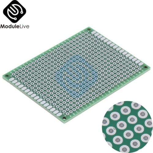 1PCS Double Side Prototype PCB nned Universal Breadboard 5x7 cm 50mmx70mm