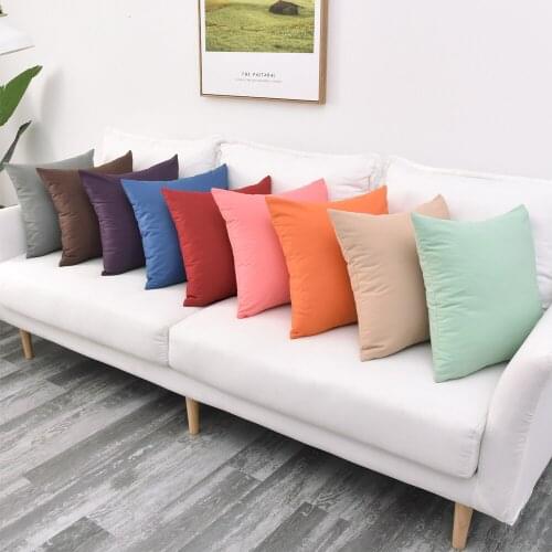 2 Pieces/set of Twill Cushion Cover Waterproof Fabric Hugging Pillow Case Nordic Style Home Decor Sofa Bed Pillow Case