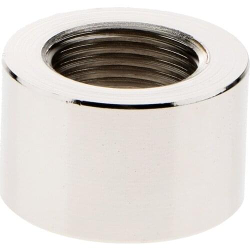 4x Polished Stainless Steel O2 Oxygen Sensor Exhaust Bung Nut, M18x1.5mm