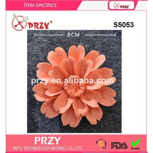 S5053 Coreopsis Flower Mould Fondant Mold for Cake Decoration Daisies Handmade Car Aroma Molds Pendant Moulds Silicone PRZY