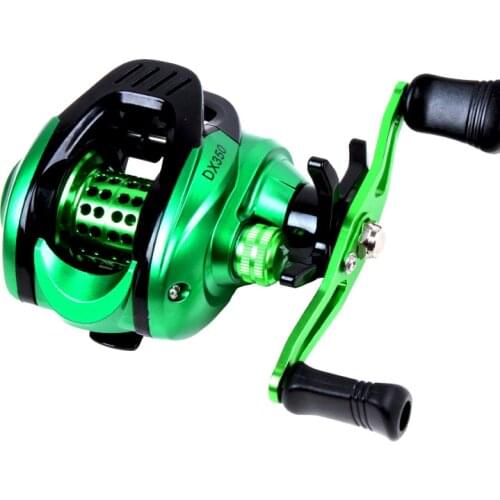 7.2:1 High Speed Gear Ratio Fishing Reel Baitcasting Wheel 8KG Max Drag Shallow Deep Spool Trolling Reel Distant Carretilha