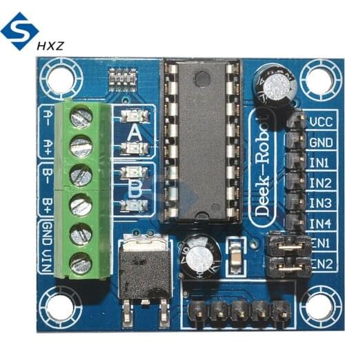 Mini L293D Motor Driver Module 4CH 4 Channel Motor Drive Driver Shield L293D Expansion Board For Arduino