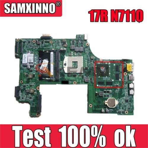 Original Laptop motherboard For DELL Inspiron 17R N7110 Mainboard CN-09NWTG 09NWTG DA0UM8MB6E0 HM67 N12P-GE-A1