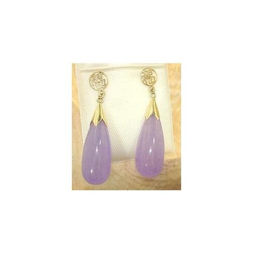 Lavender Jade Earrings Discount
