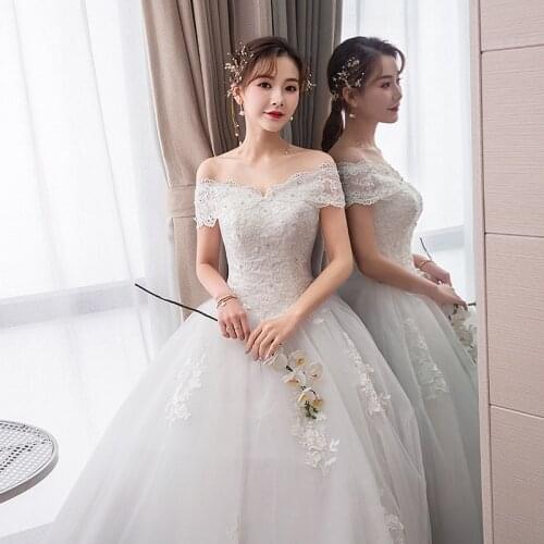Wedding Dress Ball Gowns Lace Up Wedding Dresses Bride New Luxury Princess Embroidery Plus Size Dresses