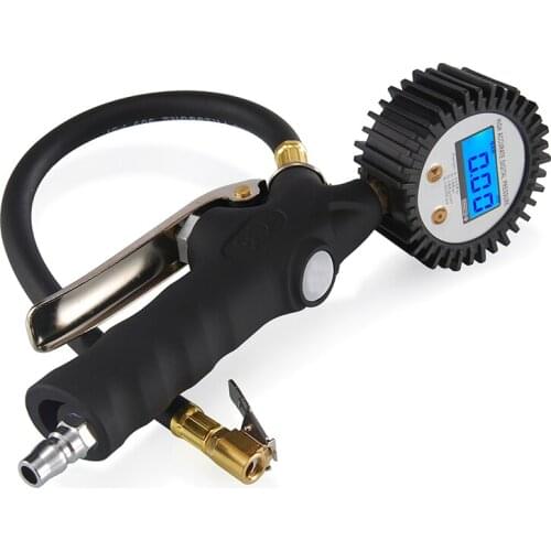 High-precision digital display tire inflation gun four-in-one with vacuum tire pressure gauge DP-703
