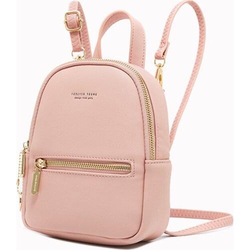 Womens Backpacks Luxury Pu Leather Candy Color Girls Street Backpack 2021 Designer Girls Student Bag Women Backpacks