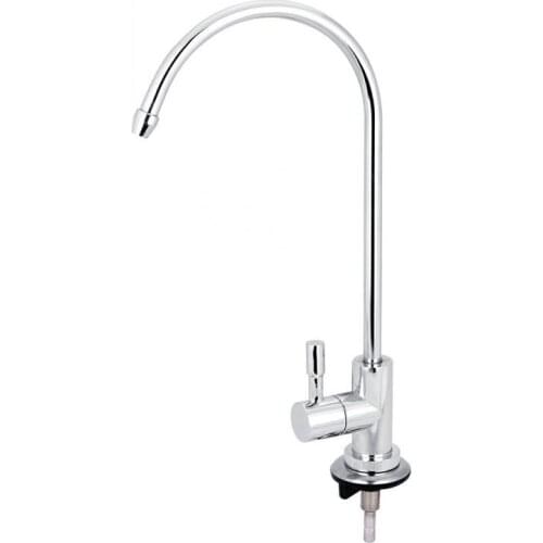 1/4'' Zinc Alloy Kitchen Faucet Tap 360 Degree Rotation Faucet Tap torneira Chrome Reverse Osmosis RO Drinking Water Filter