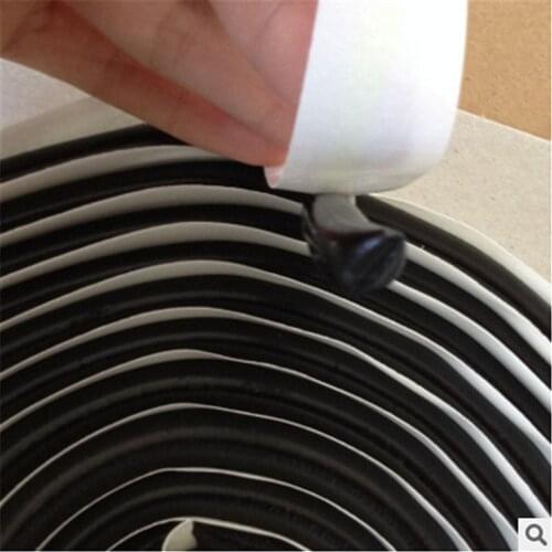 1pc.4m butyl rubber adhesive sealant car truck led headlight led upgrade retal gas gas black