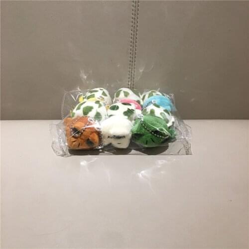 20PCS Wholesale Mix Colors, Size 6CM Plush Tortoise Turtle Stuffed TOY DOLL ; Keychain Gift