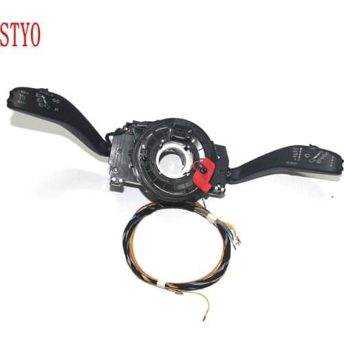 STYO Car Cruise Control System Stalk Handle Switch Cable Wire Harness Connector for 2011-2013 New Polo Fabia