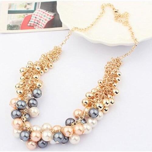 David jewelry wholesale X239 pearl necklace fashion exaggerated necklace jewelry & pendants necklaces necklaces & pendants