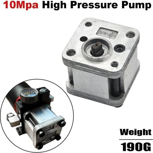 10MPa Hydraulic Metal Gear Oil Pump For 1:12 RC Hydraulic Excavator Loader DIY Toy Car Model High Pressure Pump Parts