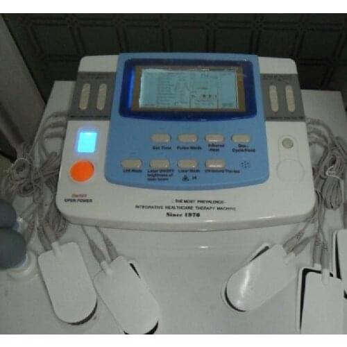 Integrated Physical Therapy With Ultrasound Tens & Ems Physiotherapy Equipment 7 Channels With Laser And Sleep Function
