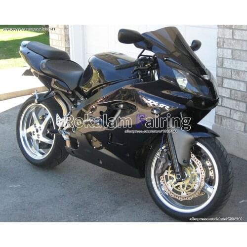 ABS Body Kit For Kawasaki Ninja ZX9R 2000 2001 ZX 9R 00 01 ZX-9R Black Bodyworks Motorcycle Fairing Kit (Injection Molding)