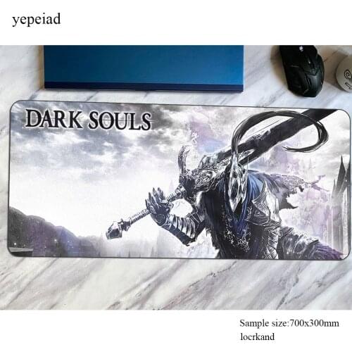 Dark Souls mouse pad Fashion gaming mousepad anime 800x300x4mm office notbook desk mat HD pattern padmouse games pc gamer mats