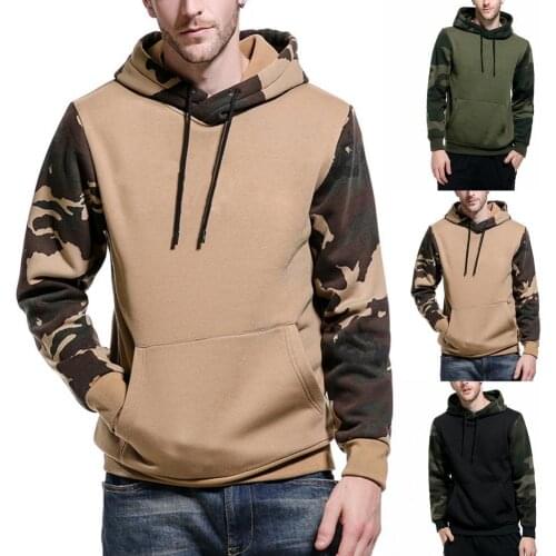 Hoodies Sweatshirts Men Color block Hoodie Casual Streetwear Outwear Autumn Winter Long Sleeve Hoody Male Pullover Tracksuit