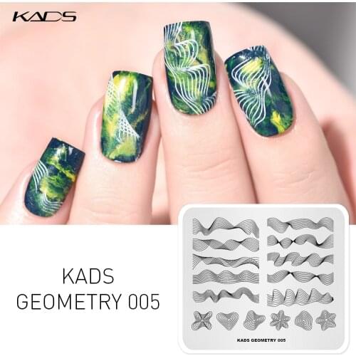 KADS 32 Designs Nail Stamping Template Nail Stamper Printer Christmas Halloween Design Stencil Nail Art Manicure Stamp Plates