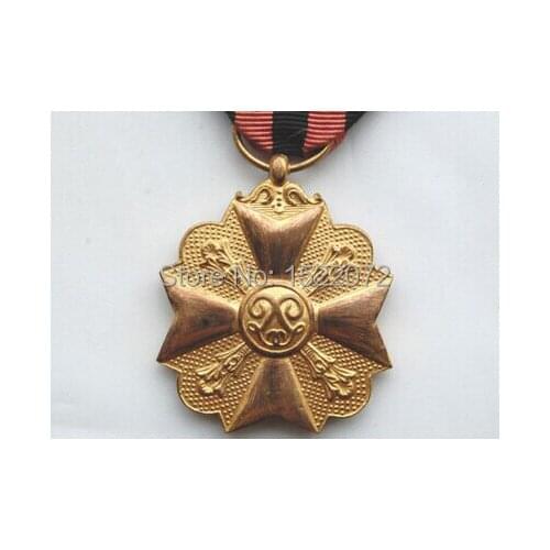 High quality and low price custom Civil Decoration For Long Service Medal cheap custom made antique gold medals coins