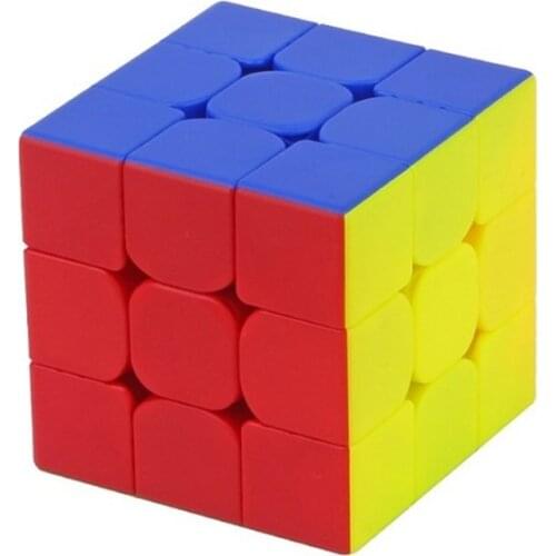 Yuxin Little Magic 3x3x3 Profissional Magic Cube Competition Puzzle Cubes Toys For Children Kids cubo magico Rainbow
