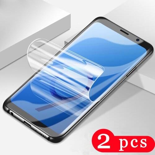 2Pcs soft full cover for huawei mate 9 10 20x 20 lite mate 30 pro hydrogel film phone screen protector protective film not glass