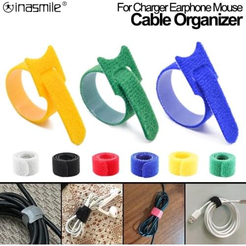 Cable Winder Clip Charger Cable holder Ties For Mouse Earphone Cable Protector USB Cable management cable organizer for iPhone