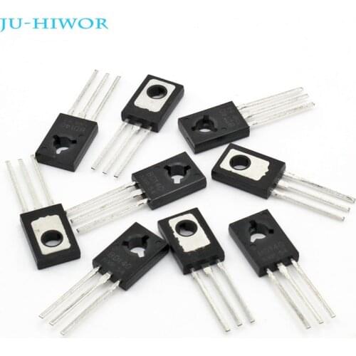 10pcs/lot BD140 Power Triode Transistor TO-126 Throught Hole Transistors PNP