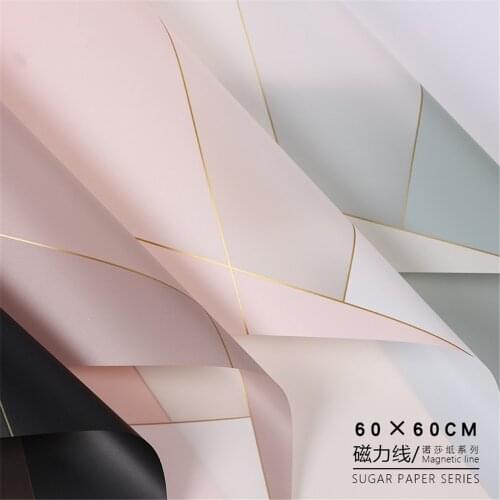 20pcs/lot Flower Wrapping Paper Mist Paper Rose Bouquet Packaging Material Korean Paper Flower Arrangement Office Supplies