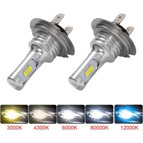 2x CSP Chips IP68 9V~36V 6000K 4300K Car Lamp H4 LED Headlight Bulbs H7 H11 H8 HB4 H1 HB3 9005 9006 Auto Headlamps Fog Light